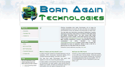 Desktop Screenshot of bornagaintechnologies.org